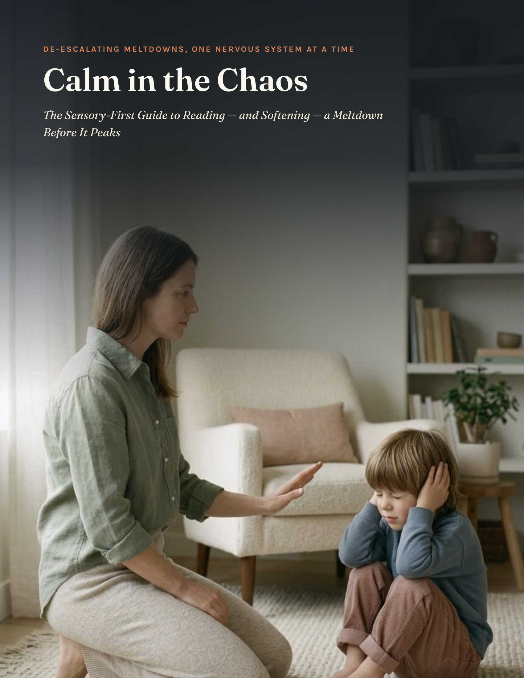 Calm in the Chaos: The Sensory-First Guide to De-escalating Meltdowns