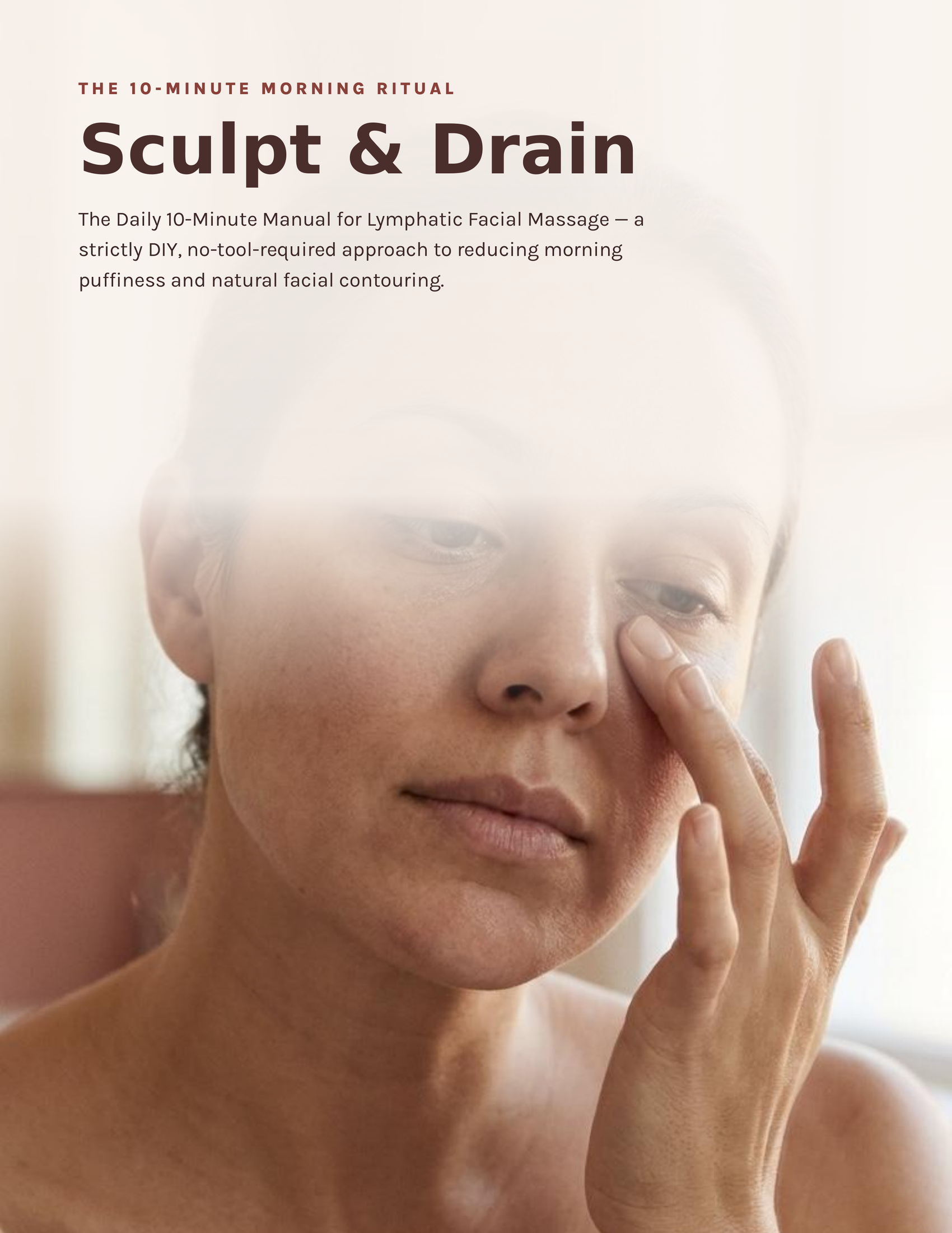 Sculpt & Drain: The Daily 10-Minute Manual for Lymphatic Facial Massage